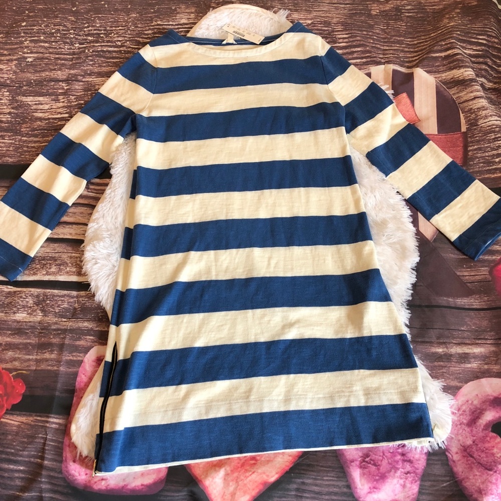 J.crew striped dress